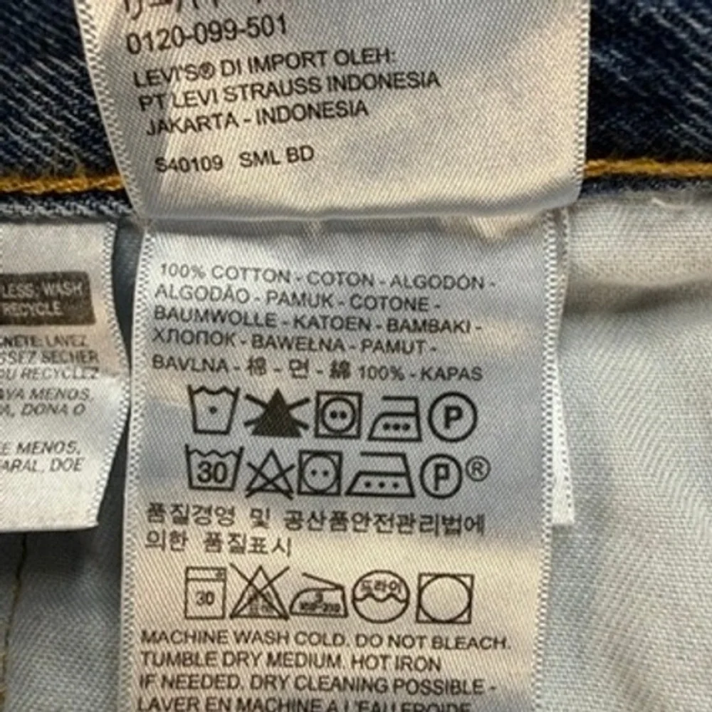Levis 550 Relaxed Fit Jeans Men 36x32 (FIT 36x31) Blue Denim Classic Workwear